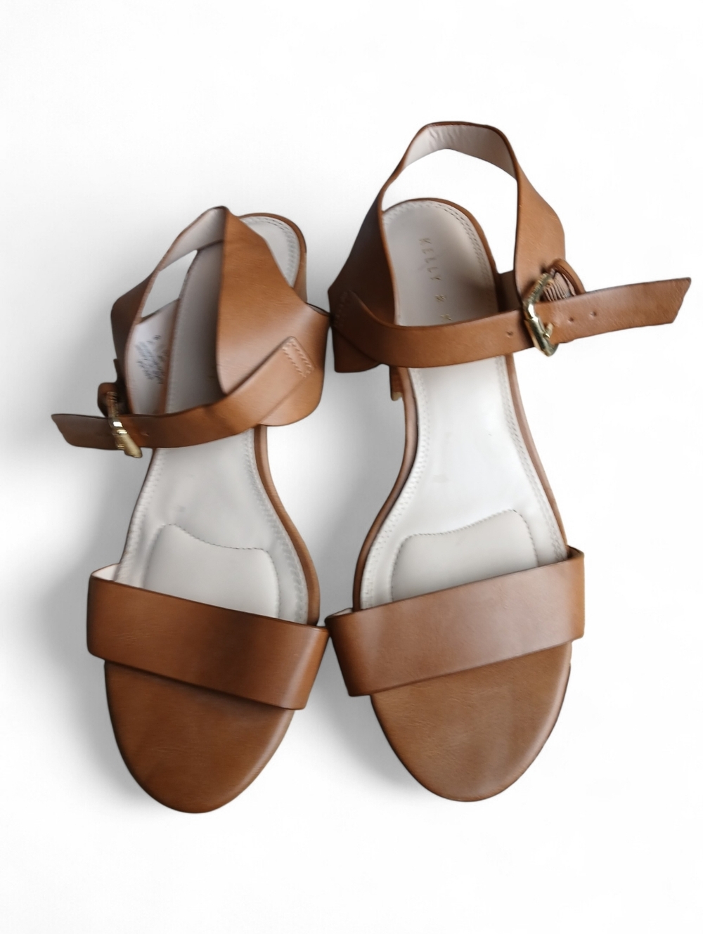 Kelly & Katie Women's Size 10 Brown Tan Block Heel Sandals - Picture 3 of 7